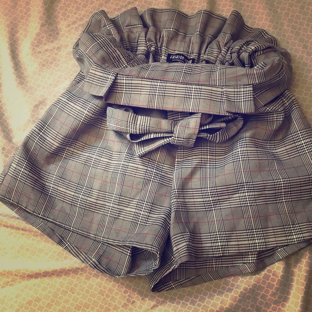 High waisted shorts